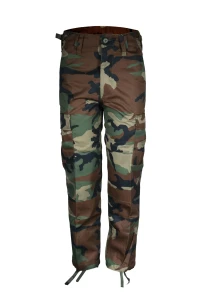 Bojówki junior - woodland