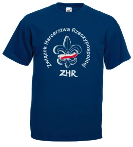 Koszulka "ZHR" granatowa 