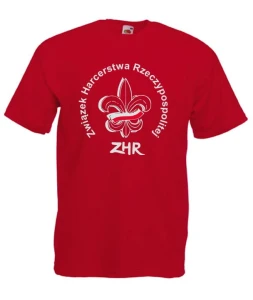 Koszulka "ZHR" czerwona 
