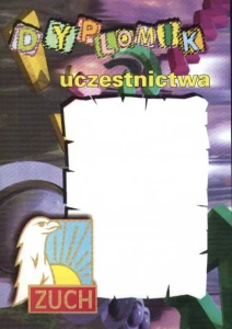 Dyplomik uczestnictwa - ZUCH