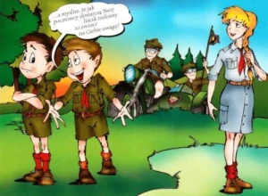 Kartka pocztowa - Patrol