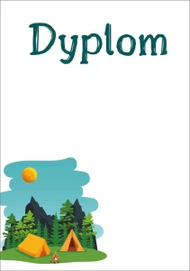 Dyplom obozowy A5