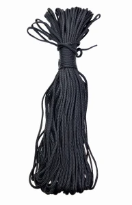 Linka typu PARACORD czarna 30 m