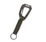 Karabińczyk z linką paracord olive