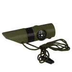 GWIZDEK SURVIVALOWY 6 W 1 zielony