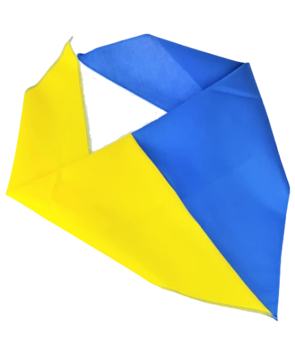 Przykładowa chusta dwukolorowa